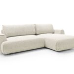 Narożnik z funkcją spania NORI z pojemnikiem L-kształtny