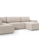 Narożnik z funkcją spania FERONA U2 z pojemnikiem U-kształtny