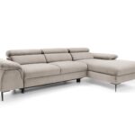 Narożnik z funkcją spania LUCCA M z pojemnikiem L-kształtny z regulowanymi zagłówkami