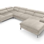 Narożnik z funkcją spania LUCCA U2 z pojemnikiem U-kształtny