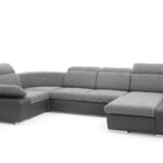 Narożnik z funkcją spania RINCONA II z pojemnikiem U-kształtny