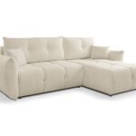 Narożnik z funkcją spania NERO z pojemnikiem L-kształtny