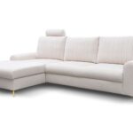 Narożnik z funkcją spania TREVINA z pojemnikiem L-kształtny