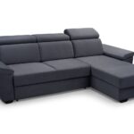 Narożnik z funkcją spania AMARELLO antracyt z pojemnikiem L-kształtny