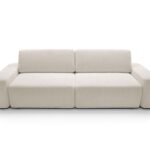 Sofa rozkładana dwu-trzyosobowa BARI z funkcją spania i pojemnikiem na pościel