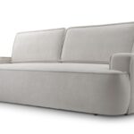 Kanapa rozkładana trzyosobowa z funkcją spania MONIVA jasnoszary z pojemnikiem