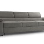 Kanapa rozkładana trzyosobowa z automatem funkcji spania BELLUNOP szary