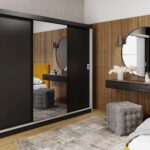 Szafa przesuwna MODERN 1 200 cm z lustrem