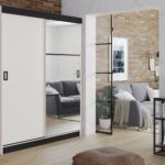Szafa przesuwna MODERN 5 138 cm z lustrem