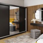 Szafa przesuwna MODERN 6 250 cm z lustrem