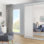 Szafa przesuwna COMFY 1 138 cm z lustrem