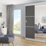 Szafa przesuwna COMFY 2 138 cm z lustrem