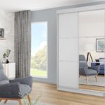 Szafa przesuwna COMFY 3 138 cm z lustrem