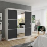 Szafa przesuwna COMFY 3 250 cm z lustrem