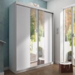 Szafa przesuwna SENSO 18 150 cm  z dwoma lustrami