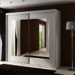 Szafa przesuwna SENSO 6 200 cm z dwoma lustrami