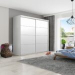 Szafa przesuwna SENSO 25 PLUS 200 cm z dekoracyjną listwą