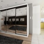 Szafa przesuwna SENSO 21 250 cm z trzema trzema lustrami