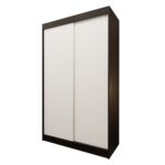 Szafa przesuwna ORNELLA 120 minimalistyczna czarny