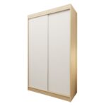 Szafa przesuwna ORNELLA 120 minimalistyczna dąb sonoma