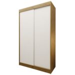 Szafa przesuwna ORNELLA 120 minimalistyczna dąb artisan