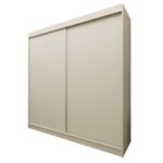 Szafa przesuwna ORNELLA 200 minimalistyczna kaszmir