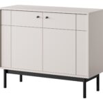 Komoda dwudrzwiowa SKANDI 103 cm kaszmir