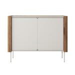 Komoda dwudrzwiowa RIRI 105 cm orzech warmia/kaszmir