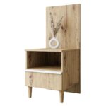 Stolik nocny YOSHI z szufladą dąb artisan
