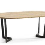 Stół okrągły ROVE 90 rozkładany 90–140 cm nowoczesny