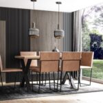 Stół prostokątny LYS 160 rozkładany 160-260x90 cm loft