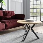 Stolik kawowy MISTO ø75 cm loft