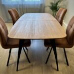 Stół URAL 160 DĄB rozkładany 160–198 cm fornir