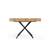 Ławostół VERTO X rozkładany 120–200 cm, regulowana wysokość dąb halifax