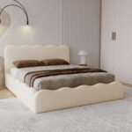 Łóżko tapicerowane NELA 200x200 z pojemnikiem
