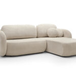 Narożnik z funkcją spania OLIVIER z pojemnikiem L-kształtny