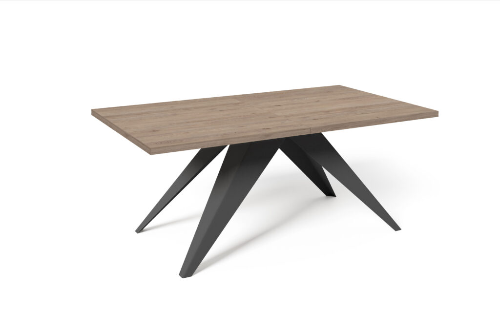 Vento 140 czarny stelaż Davos (1)