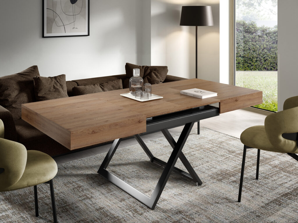 front 3 H3133 ST12 Truffle Brown Davos Oak