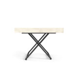 Ławostół VERTO rozkładany 120–200 cm, regulowana wysokość, biały chromix