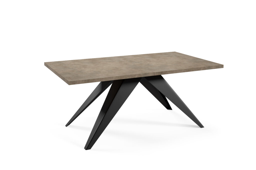 stół 4 F187 ST9 Dark Grey ChicagoConcrete