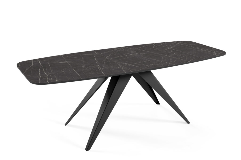 stół 5 pack F206 ST9 Black Pietra Grigia