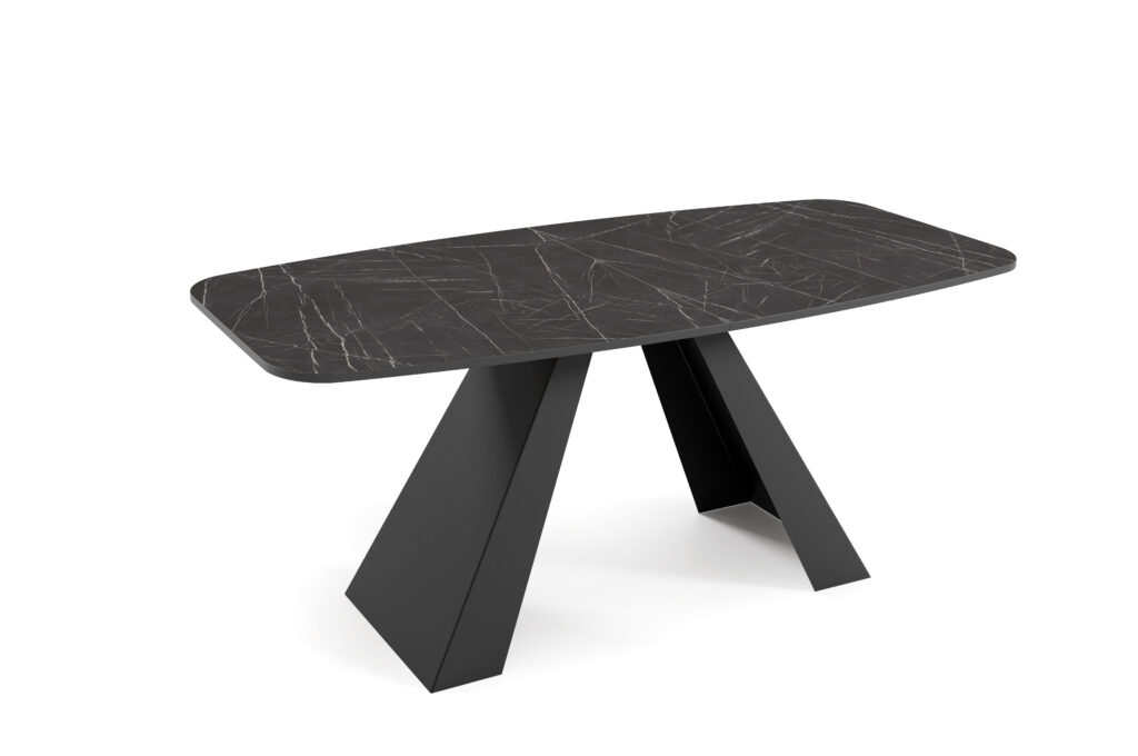 stół 6 pack F206 ST9 Black Pietra Grigia