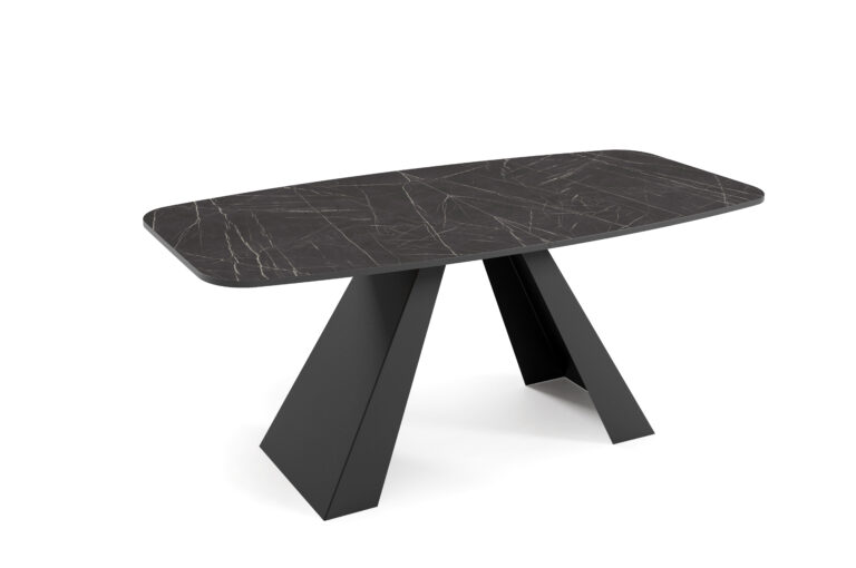 stół 6 pack F206 ST9 Black Pietra Grigia