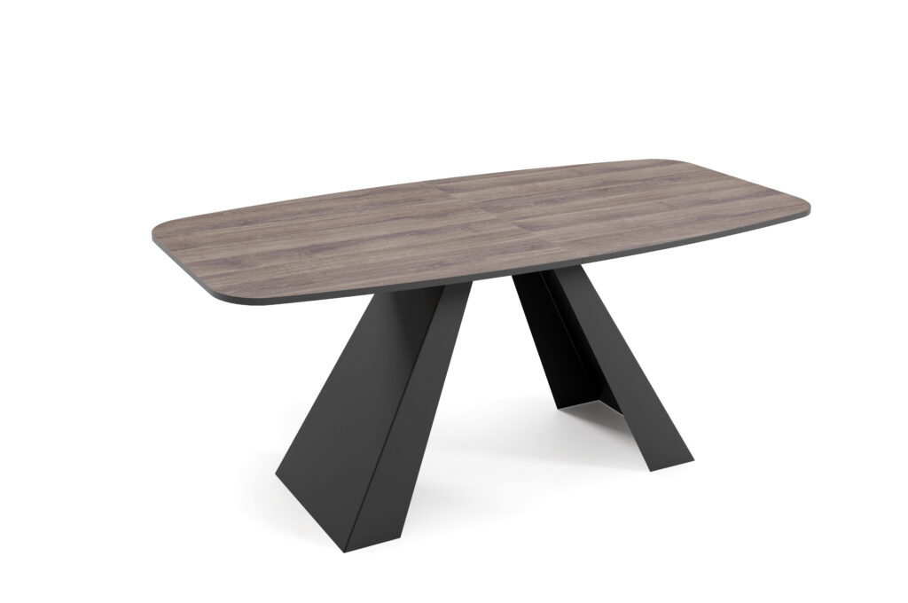 stół 6 pack H1346 ST32 Anthracite Sherman Oak